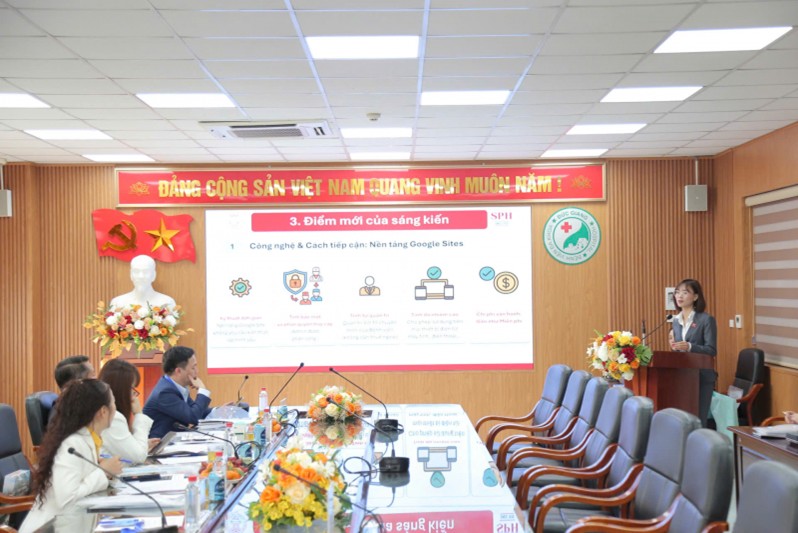 Tự hào trí tuệ trẻ Xanh Pôn tại Hội thi kỹ thuật sáng tạo tuổi trẻ ngành y tế khu vực Hà Nội lần thứ 31