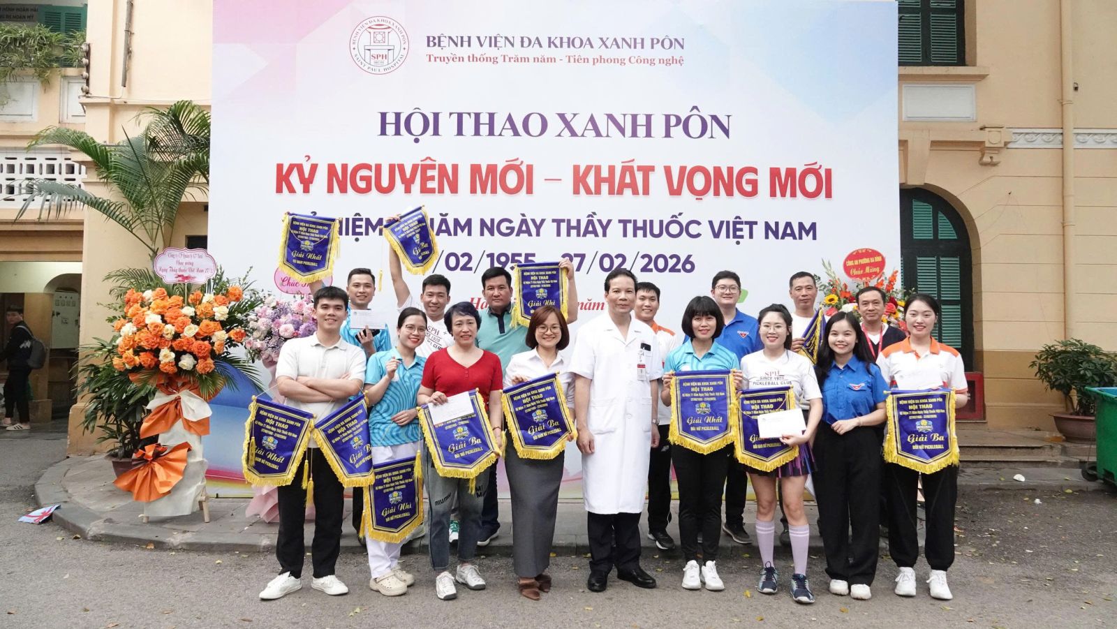 Sôi nổi Hội thao kỷ niệm 71 năm Ngày Thầy thuốc Việt Nam