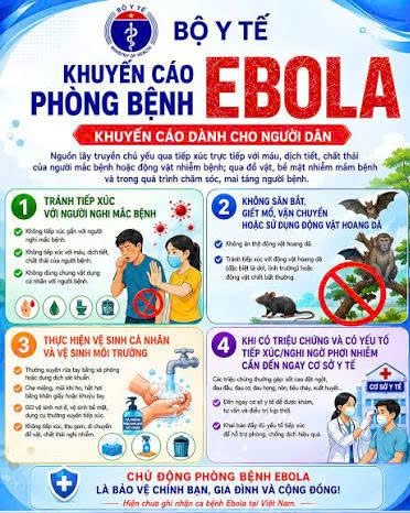 Tăng cường giám sát trước nguy cơ dịch Ebola trên thế giới