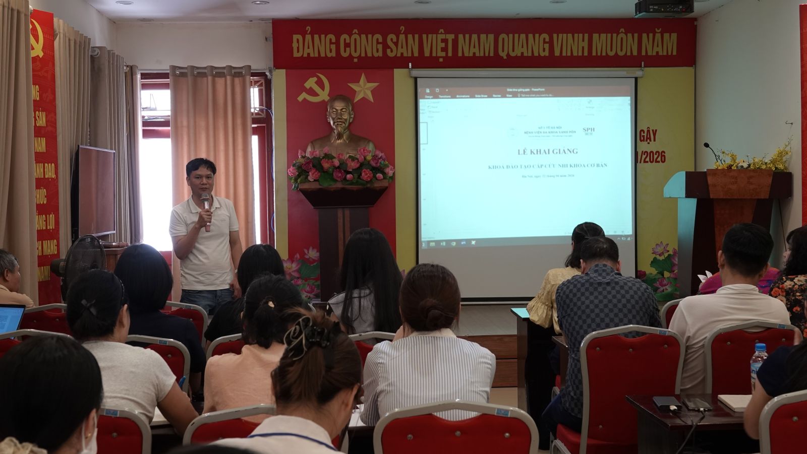Bệnh viện Đa khoa Xanh Pôn khai giảng khóa đào tạo liên tục  “Cấp cứu nhi khoa cơ bản” năm 2026