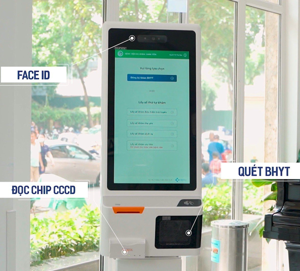 Hệ thống đăng ký khám bệnh nhận diện khuôn mặt Face ID