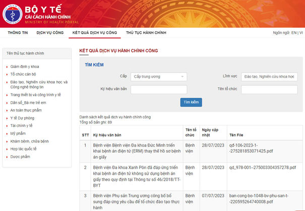 BVĐK Xanh Pôn là đơn vị thứ ba của Sở Y tế Hà Nội được Bộ Y tế công bố quyết định sử dụng và lưu trữ hồ sơ bệnh án điện tử