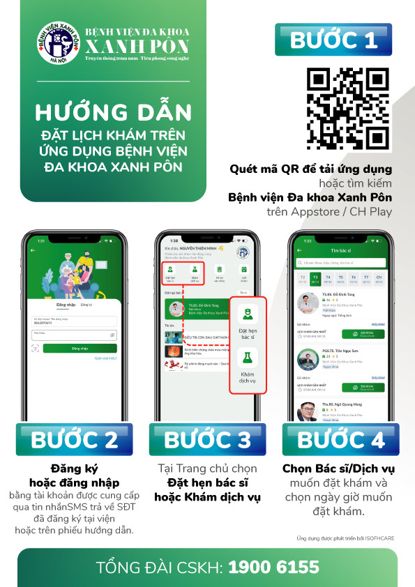Triển khai ứng dụng di động "Bệnh viện đa khoa xanh pôn" - Tiện ích hỗ trợ nhu cầu khám chữa bệnh của nghười dân