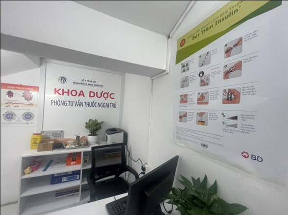 TRIỂN KHAI MÔ HÌNH TƯ VẤN THUỐC NGOẠI TRÚ TẠI BỆNH VIỆN ĐA KHOA XANH PÔN